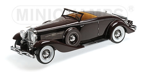 Duesenberg SJN Convertible Coupe 1936 (darkred)