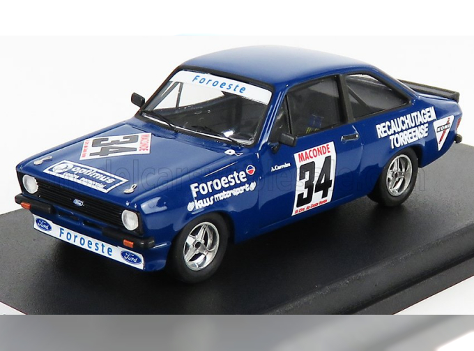 FORD Escort Mkii №34 Rally Vila Do Conde (1980) A.carreira, Blue