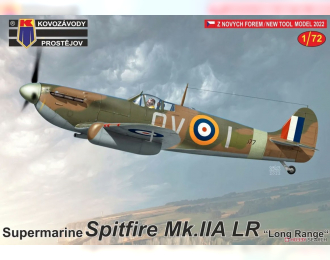 Сборная модель Supermarine Spitfire Mk.IIa LR "Long Range"