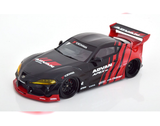 TOYOTA Pandem GT Supra V1.0 Advan Sema (2019), black red