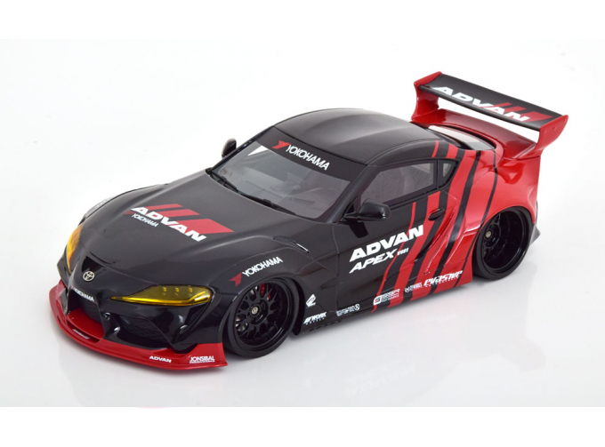 TOYOTA Pandem GT Supra V1.0 Advan Sema (2019), black red