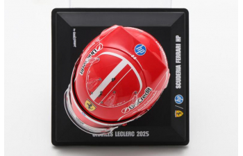 BELL HELMET Casco Helmet F1 Charles Leclerc Team Scuderia Ferrari Hp №16 Season (2025)