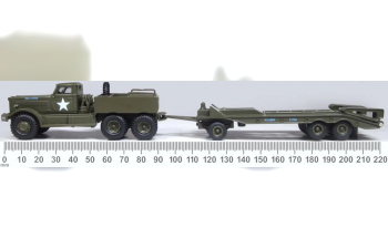 DIAMOND T980 6х4 Tank Transporter (балластный тягач с прицепом) US Army