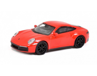 PORSCHE 911 992 Carrera S Coupe (2019), Red