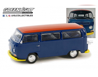 VOLKSWAGEN T2 Bus (1968), Blue/Red