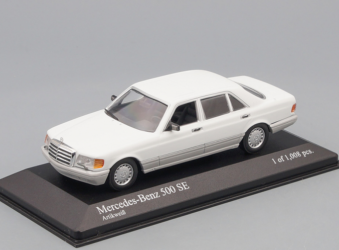 MERCEDES-BENZ 500 SE W126 (1989), white