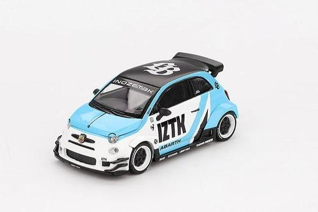 FIAT 595 Abarth LB-Works x ABAS Works IZTK , blue/black/white