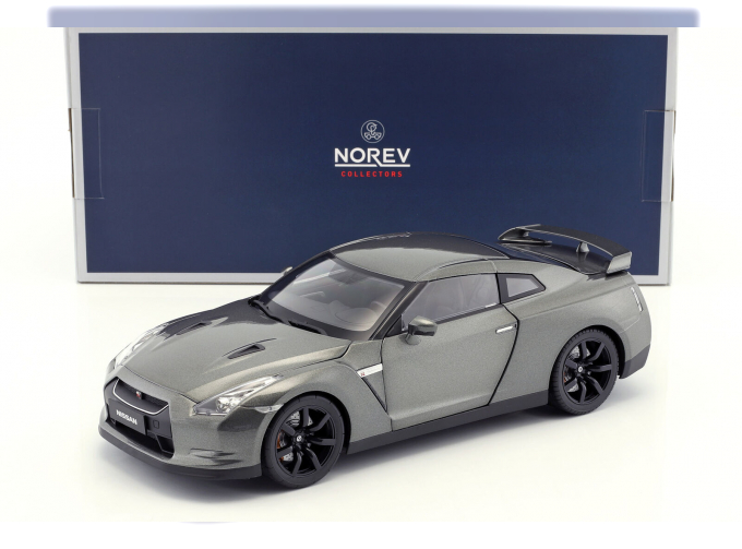 NISSAN GT-R (R-35) 2008 Dark Grey Metallic