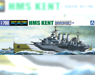 Сборная модель BRITISH HEAVY CRUIISER KENT