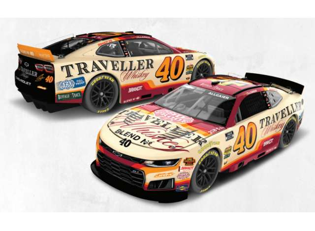 Chevrolet #40 Justin Allgaier *TravellerWhiskey*, various 2026