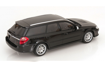 SUBARU Legacy Touring Wagom STI (2007), black