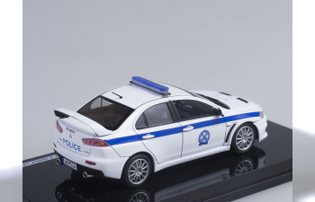 MITSUBISHI Lancer Evolution X Police Полиция Греции (2009), white