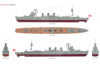 Сборная модель IJN AA Cruiser Isuzu