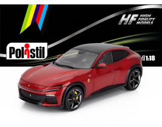 FERRARI Purosangue (2022), Rosso Magma - Red Met