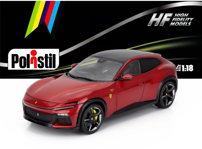 FERRARI Purosangue (2022), Rosso Magma - Red Met