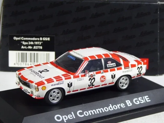 OPEL Commodore B №32 Spa, Tricot/Hahxe (1973)