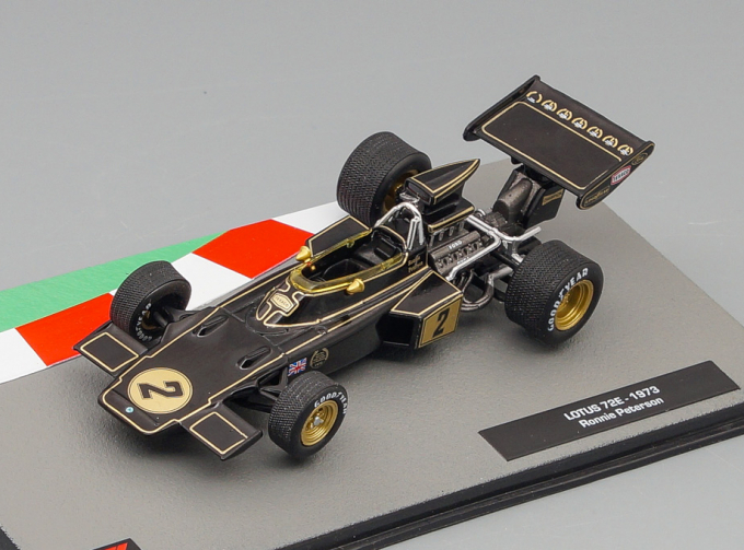 LOTUS F1 72e Jps N 2 Season (1973) Ronnie Peterson, Black Gold