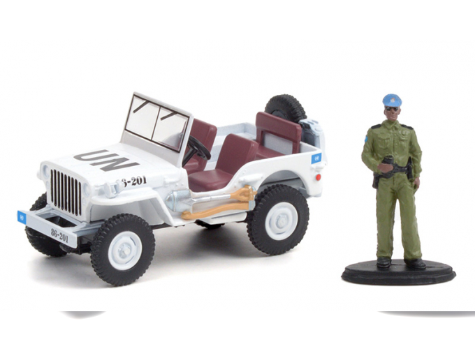 JEEP Willys MB 4x4 "United Nations" с фигуркой 1973