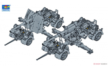 Сборная модель 8,8-см зенитная пушка образца 18/36/37