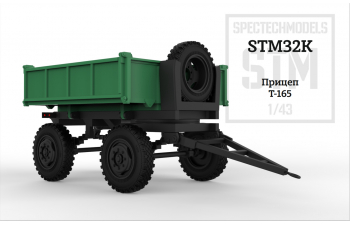 Сборная модель Самосвальный прицеп Т-165 