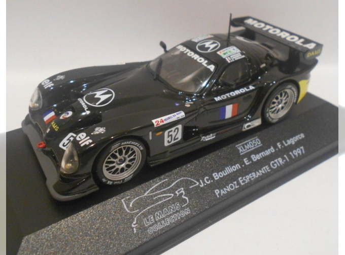 PANOZ Esperante GTR-1 Boullion / Bernard / Lagprce 24h. Le Mans #52 (1997), black