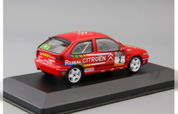 CITROEN ZX 16V Bernard Bequin - Jean-Paul Chiaroni Rallye du Rouerque #2 (1994), red