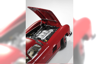 MERCEDES-BENZ 300 SL Coupe W198 I (1954-1957), red