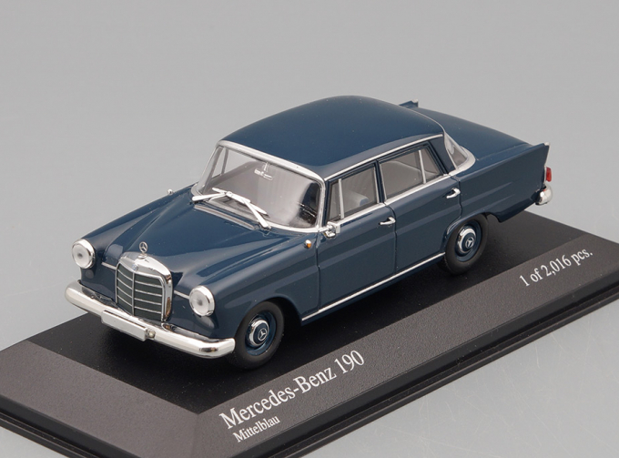 MERCEDES-BENZ 190 (1961), dark blue