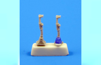 Bf 109E/F/G/K control column for HAS kit 2pcs