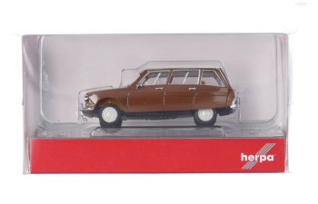 CITROEN Ami 6 (1961), brown/white