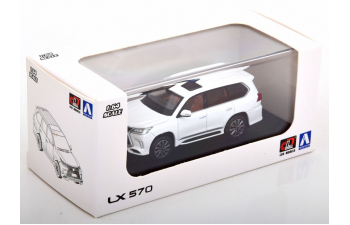 LEXUS LX570, white