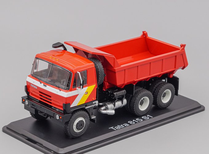 TATRA 815 S1 Truck Cassone Ribaltabile (1983), red / black