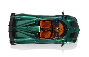 PAGANI Imola Roadster (2023) - Con Vetrina - With Showcase, rio green metallic
