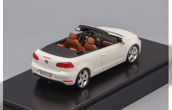 VOLKSWAGEN Golf VI Cabriolet (2012), white metallic