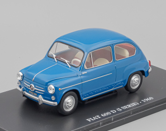 FIAT 600 D (I Serie) 1960, blue