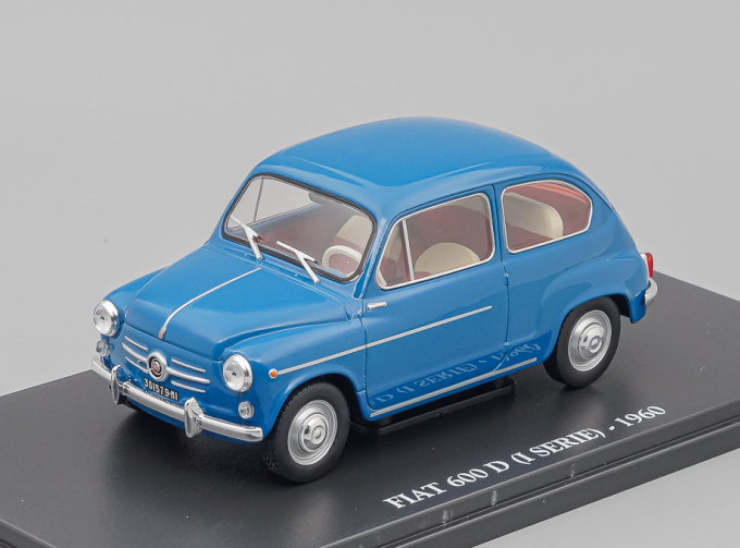 FIAT 600 D (I Serie) 1960, blue