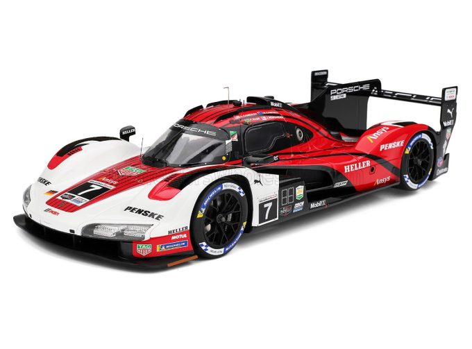 PORSCHE 963 9rd 4.6l turbo v8 team Porsche Penske Motorsport №7 Winner IMSA 24h Daytona (2024) Matt Campbell - Dane Cameron - Felipe Nasr - Josef Newgarden