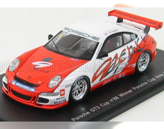 PORSCHE 911 997 Gt2cup N88 Winner Asia Cup (2007) T.Sugden, Orange White