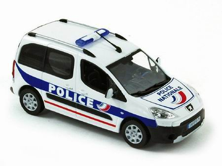 PEUGEOT Partner минивэн Police Nationale (2009), белый