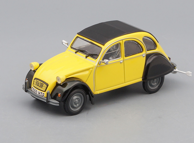 CITROEN 2CV, yellow / black