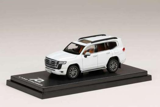 TOYOTA Land Cruiser (JA300W) ZX, precious white pearl (090) with beige interior