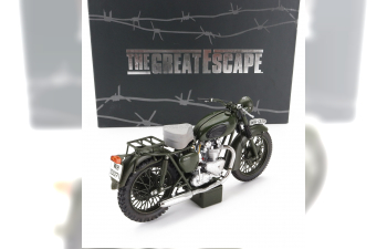 TRIUMPH Tr6 (1962) - The Great Escape Movie - La Grande Fuga - Steve Mcqueen, Military Green