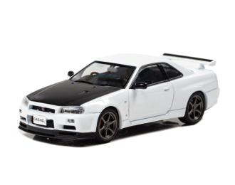 NISSAN Skyline GT-R VspecII N1(BNR34) (2000), white/black