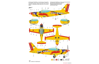 Сборная модель SIAI-Marchetti SF.260AM/M/W