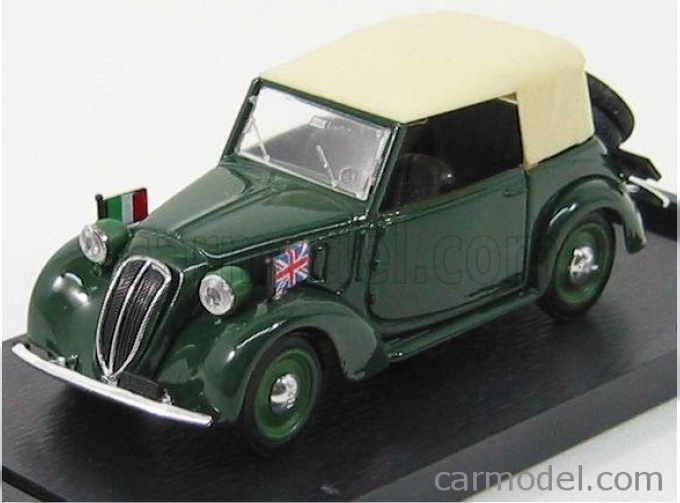 FIAT 1100 (508c.) Cabriolet Corpo Diplomatico (1937), dark-green