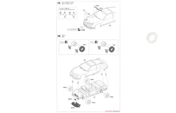 Сборная модель Nissan Fairlady Z (Z32) версия R Twin Turbo 2by2 (1998) (Limited Edition)