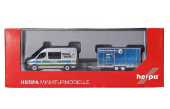 MERCEDES-BENZ Sprinter Polizei с прицепом