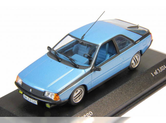 RENAULT Fuego (1980), blue metallic