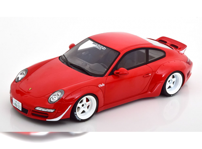 PORSCHE 911 (997) RWB Body Kit (2021), red