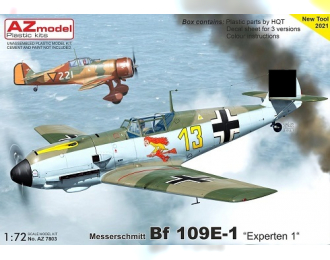 Сборная модель Bf 109E-1 „Experten 1“